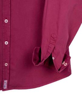 Camisa Yellow Bolsillos tinto
