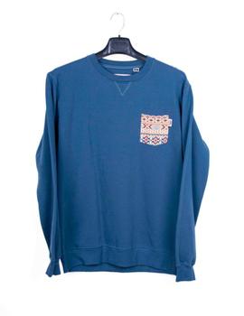 Sudadera Yellow Etnica marina