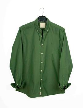 Camisa Yellow Oxford verde