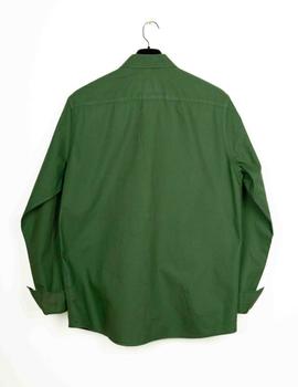 Camisa Yellow Oxford verde