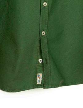 Camisa Yellow Oxford verde