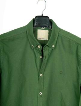 Camisa Yellow Oxford verde