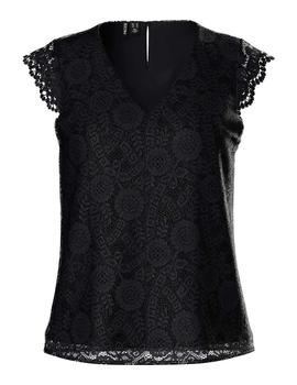 Top  Pieces Olline negra