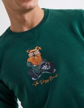 Sudadera Williot Piloto verde