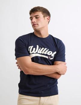 Camiseta Williot Logo marina
