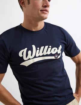Camiseta Williot Logo marina