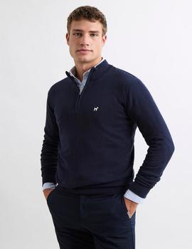Jersey Williot Cremallera marino