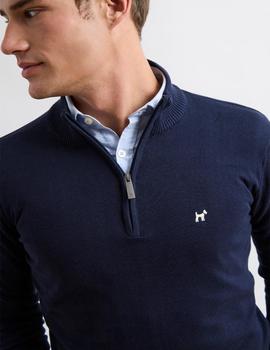 Jersey Williot Cremallera marino