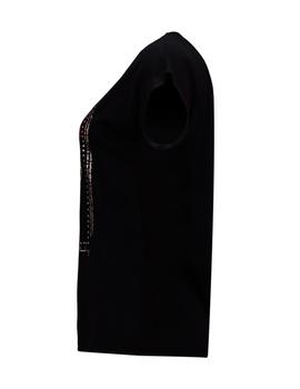 Camiseta Hailys L'Amour negra