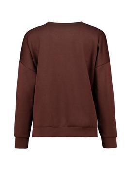 Sudadera Zabaione Cremalleras marron