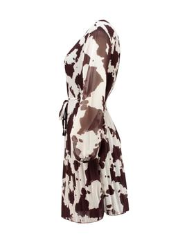 Vestido Zabaione Vaca Marron