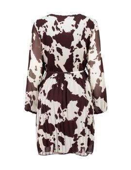 Vestido Zabaione Vaca Marron