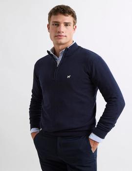 Jersey Williot Cremallera marino