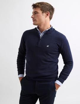 Jersey Williot Cremallera marino