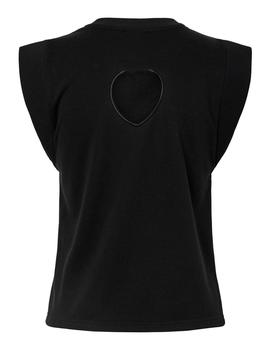Camiseta Pieces Summer negra