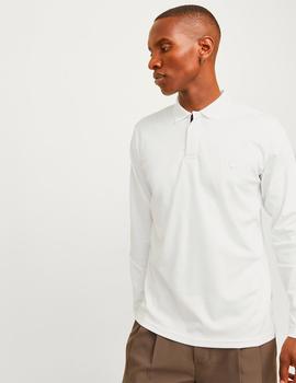 Polo Jack&Jones Crodney M/L blanco