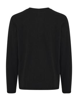 Camiseta Blend Botones negra