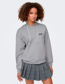Sudadera Only Alina gris