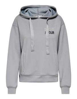 Sudadera Only Alina gris
