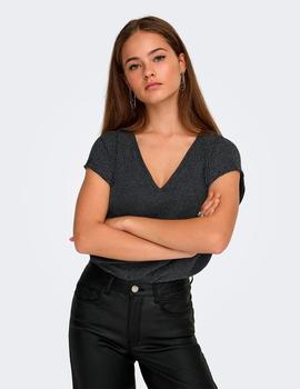 Top Only Carol Lurex plata