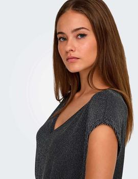 Top Only Carol Lurex plata