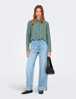 Camisa Only Betty verde