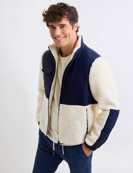 Cazadora Williot Borreguillo marina