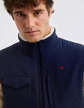 Cazadora Williot Borreguillo marina