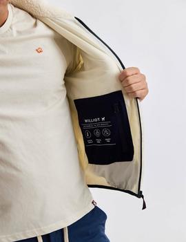 Cazadora Williot Borreguillo marina