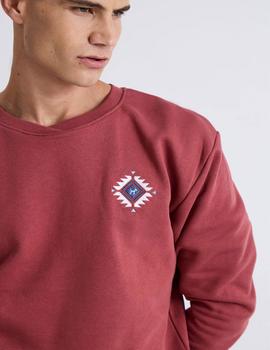 Sudadera Williot Etnica granate