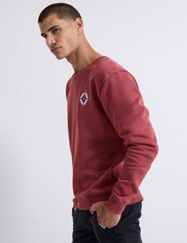 Sudadera Williot Etnica granate