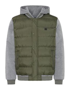 Cazadora Blend Mangas Algodon verde