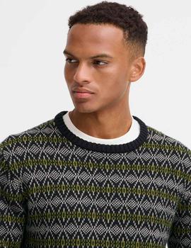 Jersey Blend Rombos negro