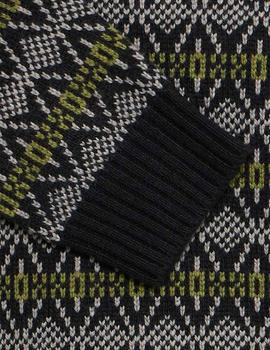 Jersey Blend Rombos negro