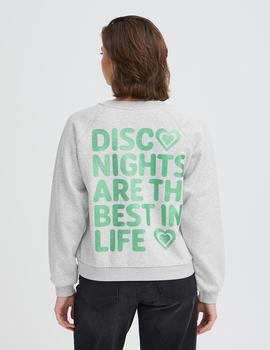 Sudadera Ichi Lela gris