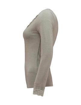 Camiseta Hailys Puntilla verde