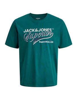 Camiseta Jack&Jones Logo atlantic deep