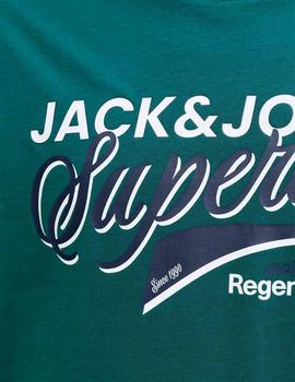 Camiseta Jack&Jones Logo atlantic deep