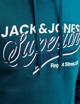 Sudadera Jack&Jones Logo atlantic deep