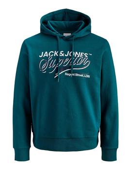 Sudadera Jack&Jones Logo atlantic deep