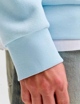 Sudadera Jack&Jones Logo celestial blue