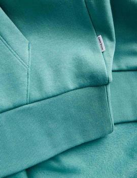 Sudadera Jack&Jones Corp Logo mineral blue