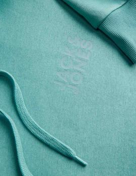 Sudadera Jack&Jones Corp Logo mineral blue