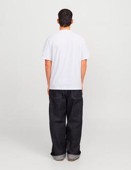 Camiseta Jack&Jones Logo brigth white