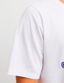 Camiseta Jack&Jones Logo brigth white
