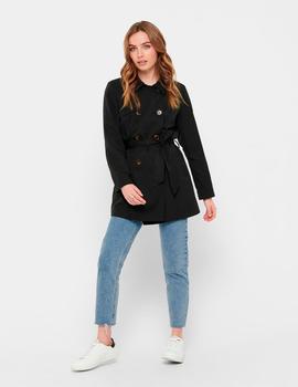 Gabardina Only Valerie negra
