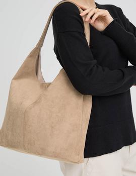 Bolso B.Young Antelina beige