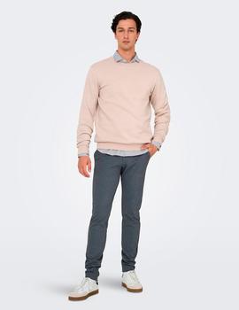 Pantalon Only&Sons Mark Ditsy dark navy