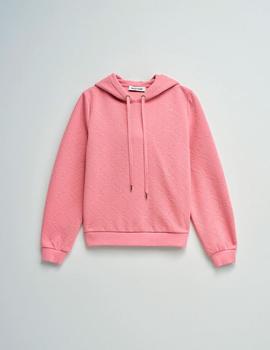 Sudadera Salsa Chica rosa