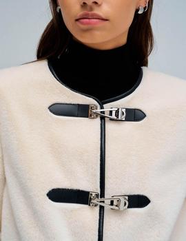 Chaqueta Salsa Pelo blanca